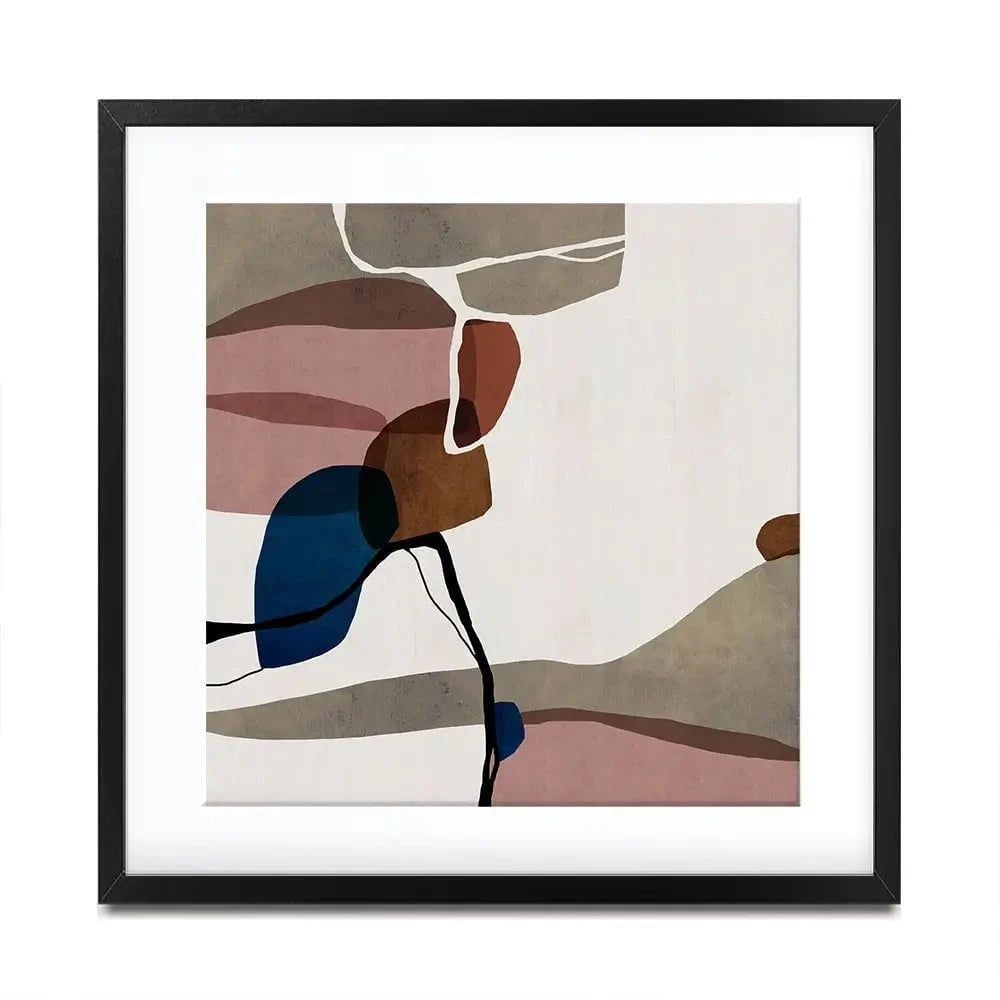 Crescendo Square Framed Art Print Crescendo Square Framed Art Print wall art product Roberto Moro