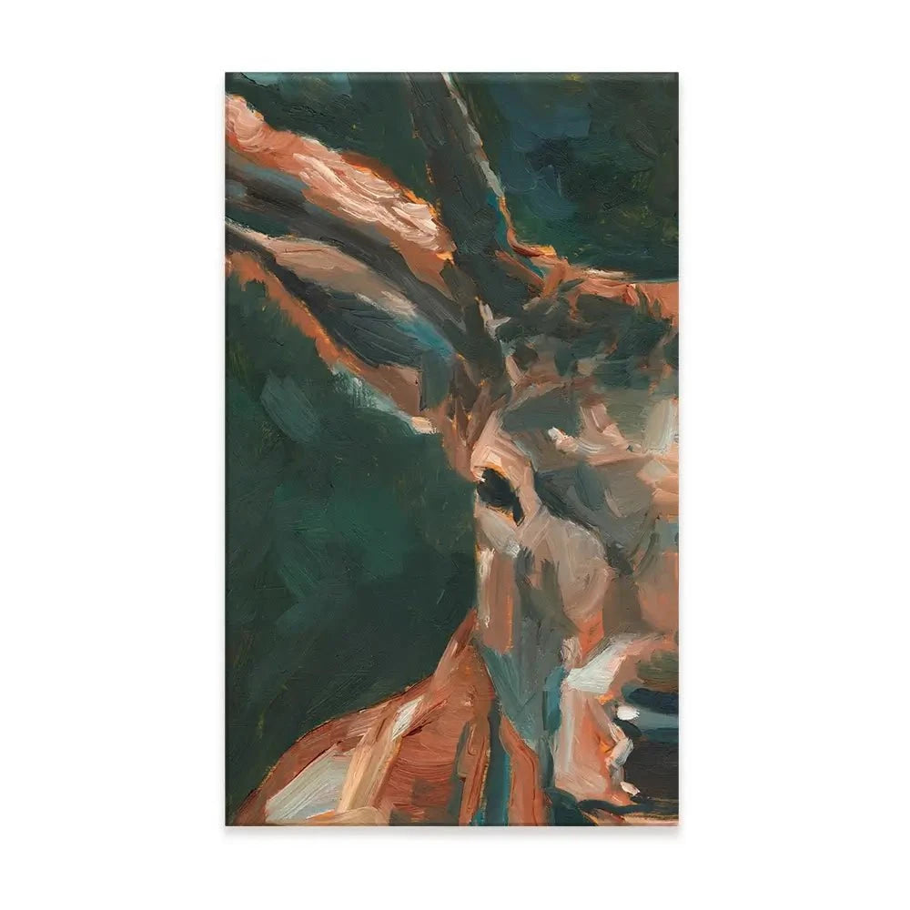 Cropped Western Study Canvas Print Cropped Western Study Canvas Print wall art product Ethan Harper