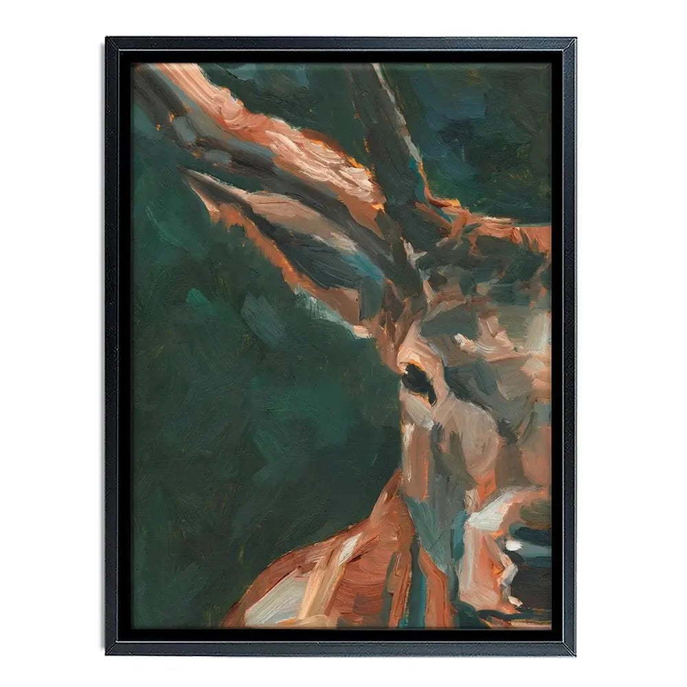 Cropped Western Study Canvas Print Cropped Western Study Canvas Print wall art product Ethan Harper