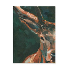Cropped Western Study Canvas Print Cropped Western Study Canvas Print wall art product Ethan Harper
