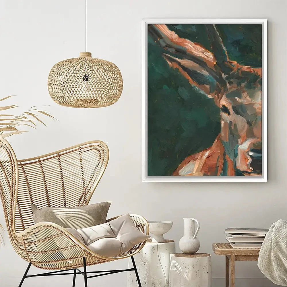 Cropped Western Study Canvas Print Cropped Western Study Canvas Print wall art product Ethan Harper