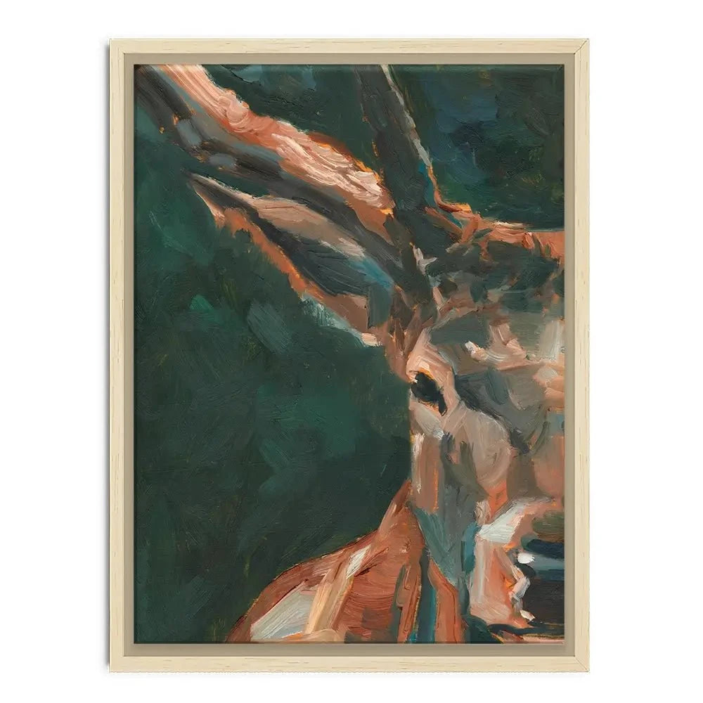 Cropped Western Study Canvas Print Cropped Western Study Canvas Print wall art product Ethan Harper