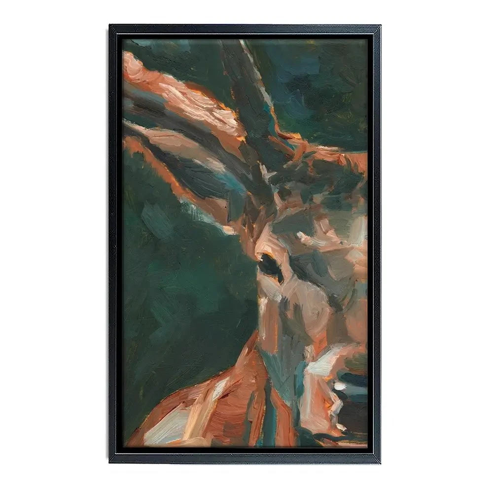 Cropped Western Study Canvas Print Cropped Western Study Canvas Print wall art product Ethan Harper