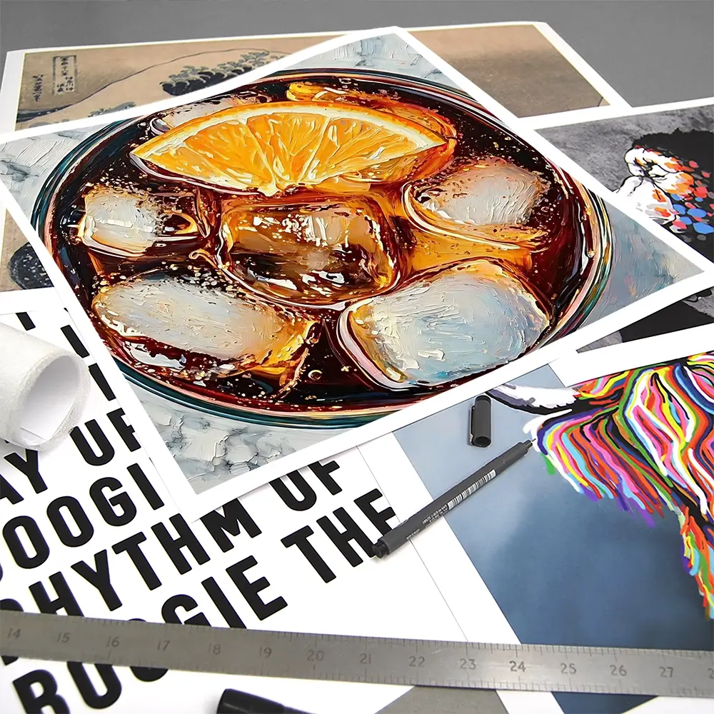 Cuba Libre Cocktail Square Art Print Cuba Libre Cocktail Square Art Print wall art product David Alexander Elder