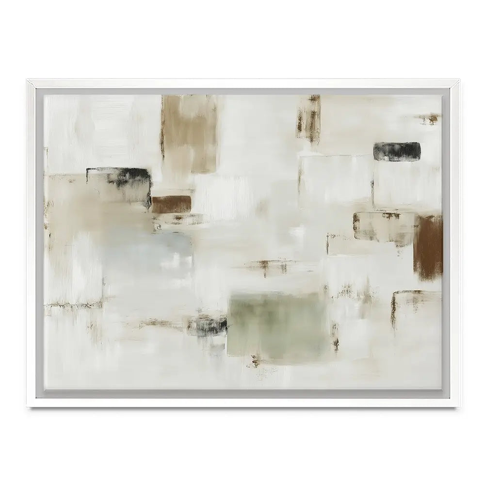 Cubist Block Abstract Canvas Print Cubist Block Abstract Canvas Print wall art product Chromatic Storm Studio
