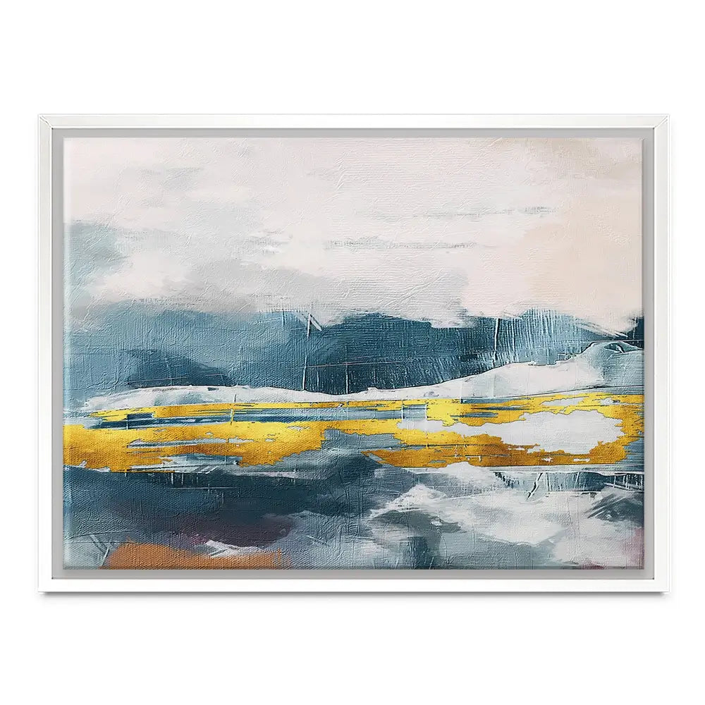 Cut Through The Blue Canvas Print Cut Through The Blue Canvas Print wall art product Art Print Shop