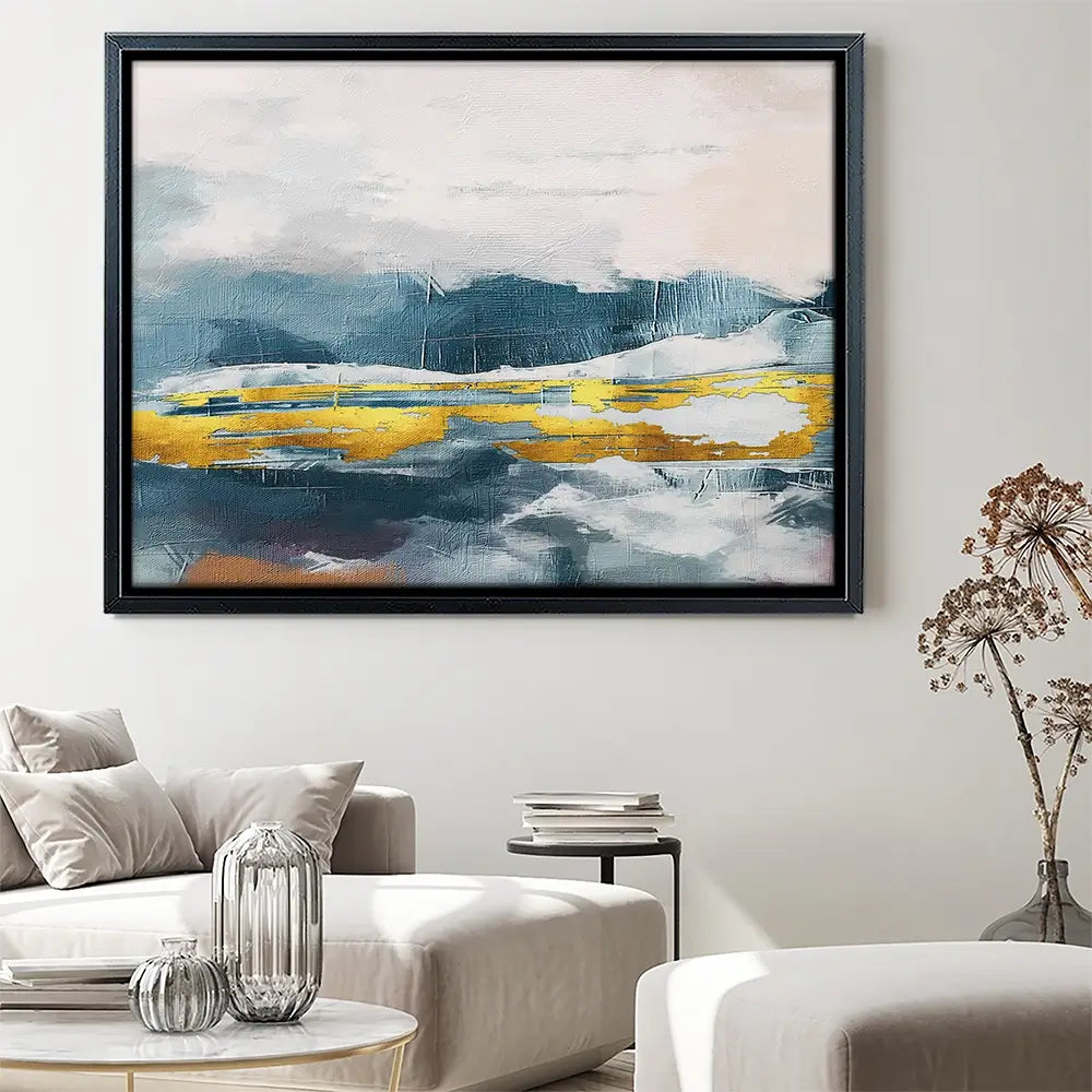 Cut Through The Blue Canvas Print Cut Through The Blue Canvas Print wall art product Art Print Shop