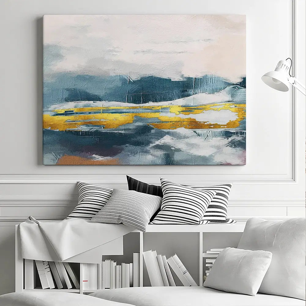 Cut Through The Blue Canvas Print Cut Through The Blue Canvas Print wall art product Art Print Shop