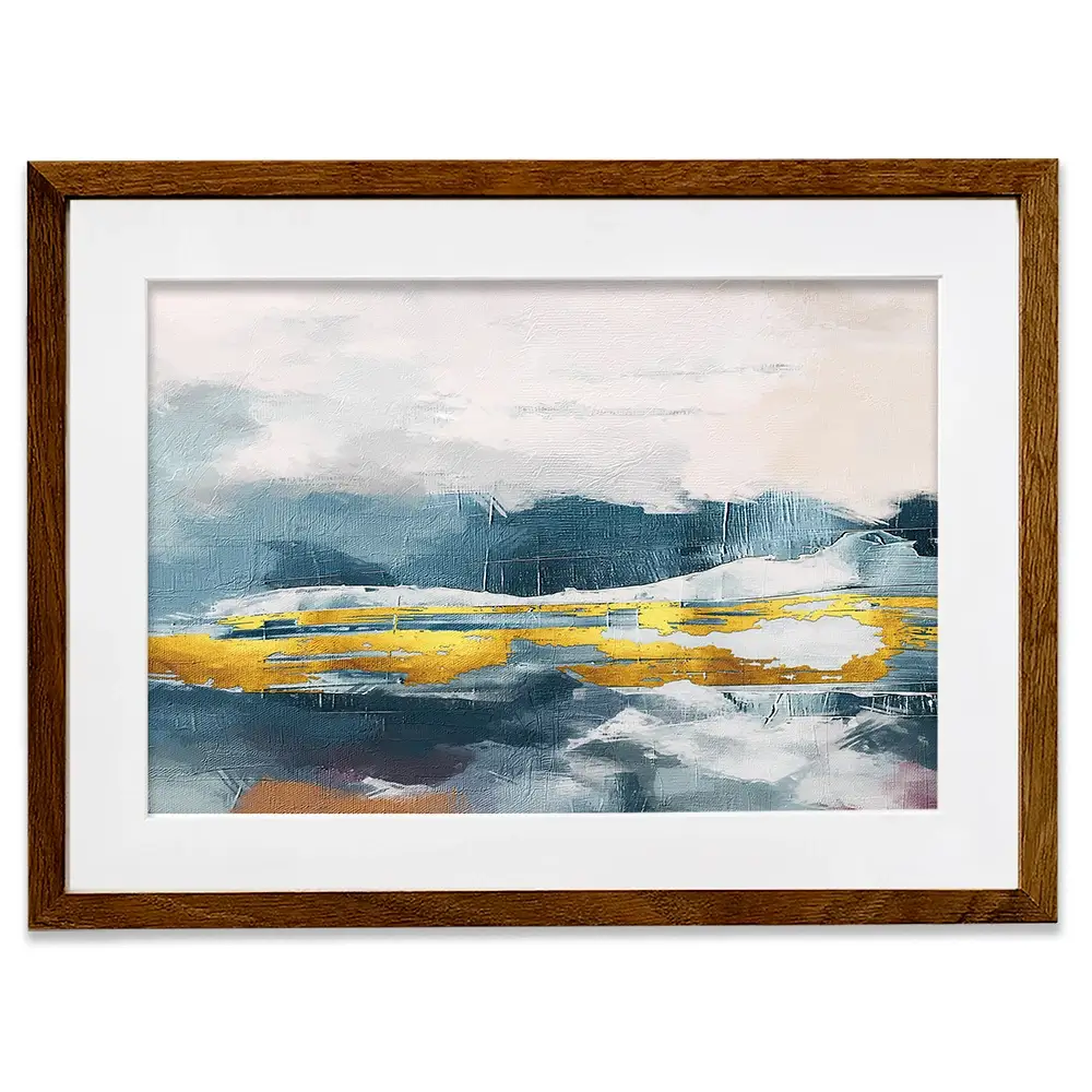 Cut Through The Blue Framed Art Print Cut Through The Blue Framed Art Print wall art product Art Print Shop