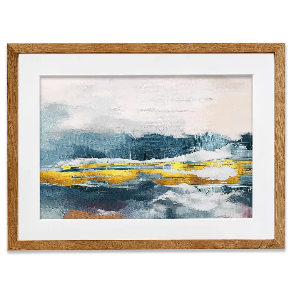 Cut Through The Blue Framed Art Print Cut Through The Blue Framed Art Print wall art product Art Print Shop