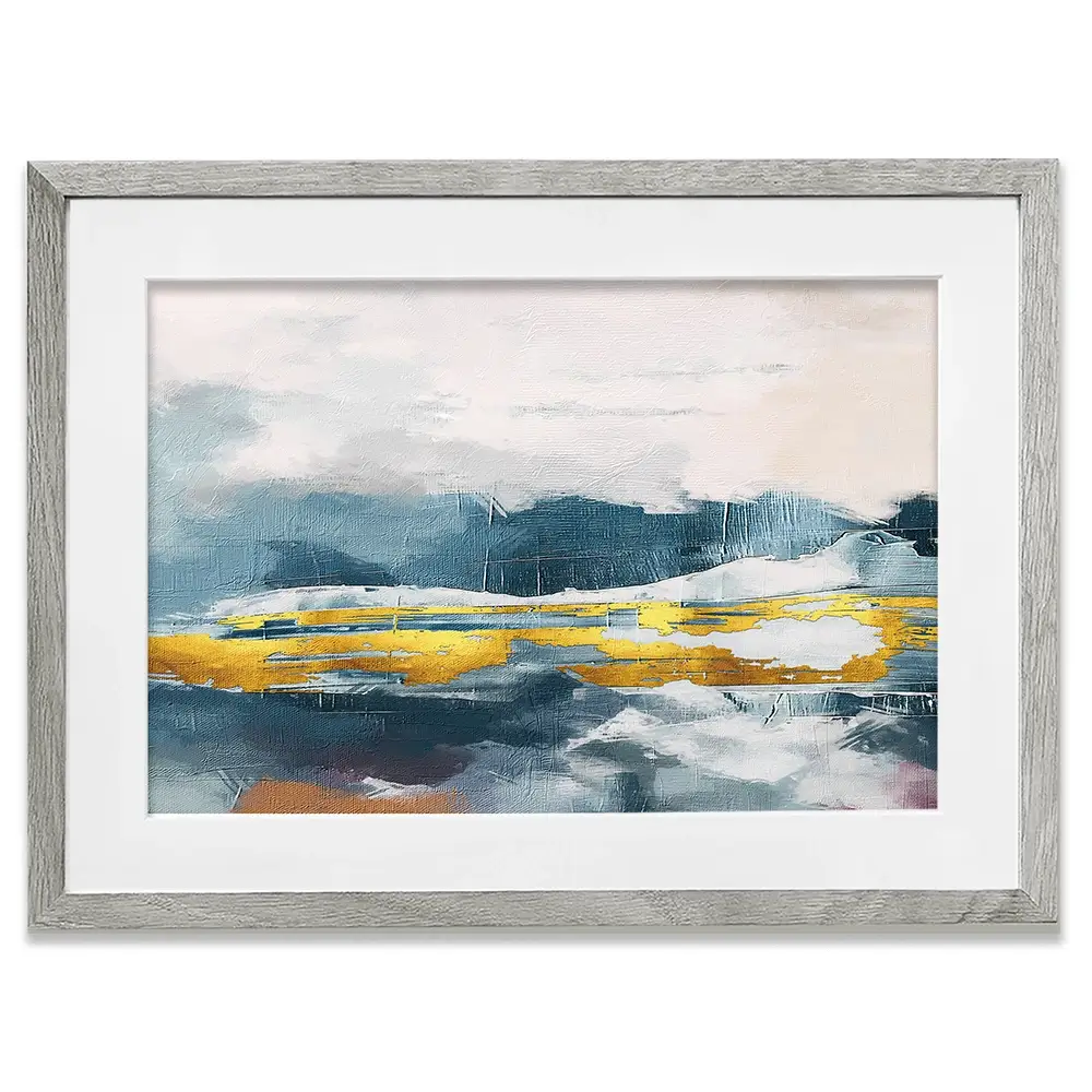 Cut Through The Blue Framed Art Print Cut Through The Blue Framed Art Print wall art product Art Print Shop