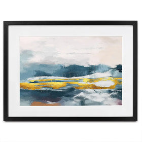 Cut Through The Blue Framed Art Print Cut Through The Blue Framed Art Print wall art product Art Print Shop