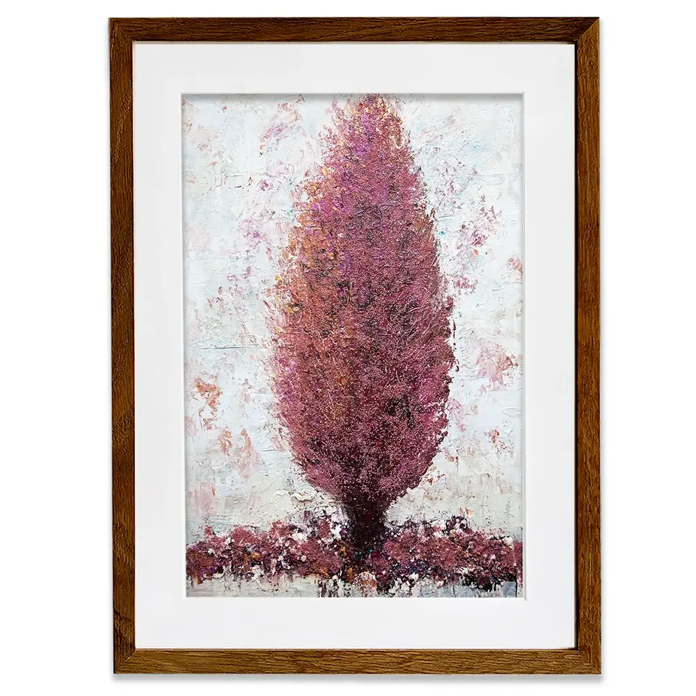 Cypress Framed Art Print Cypress Framed Art Print wall art product Osnat Tzadok