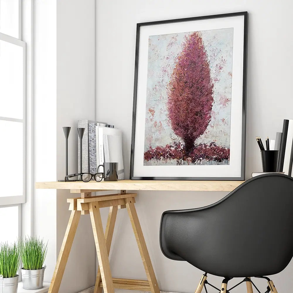Cypress Framed Art Print Cypress Framed Art Print wall art product Osnat Tzadok