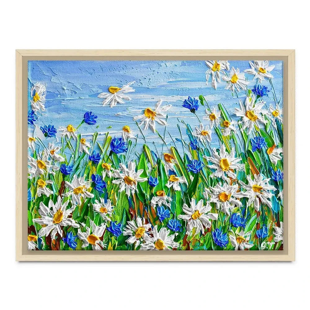 Daisy Canvas Print Daisy Canvas Print wall art product Olga Tkachyk