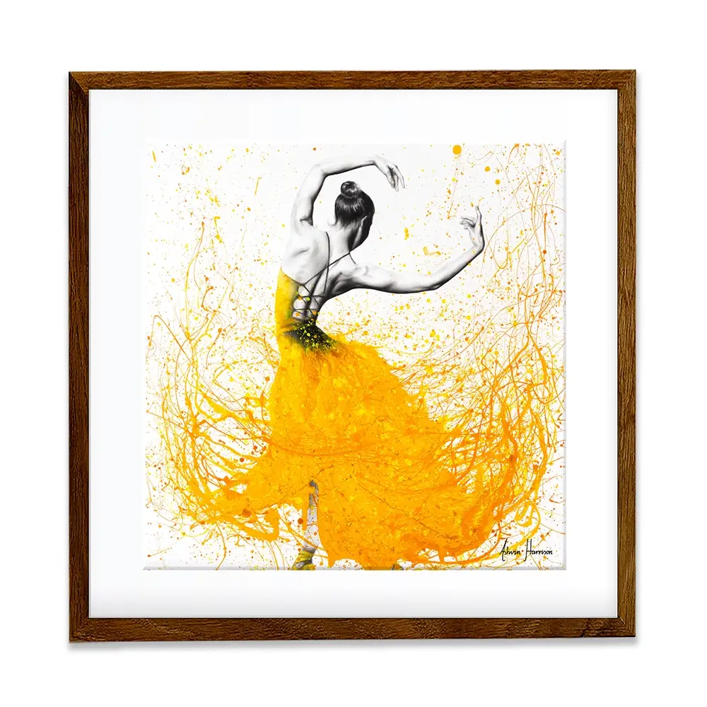 Daisy Dance Square Framed Art Print Daisy Dance Square Framed Art Print wall art product Ashvin Harrison