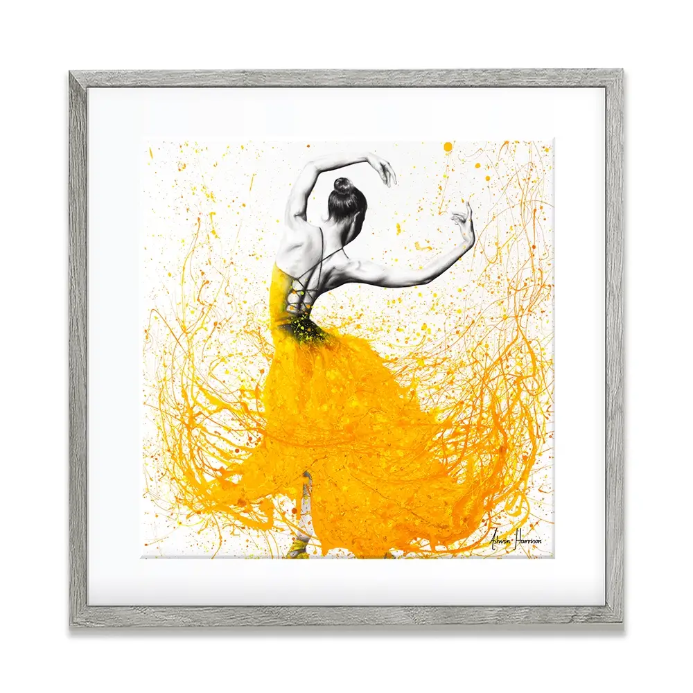 Daisy Dance Square Framed Art Print Daisy Dance Square Framed Art Print wall art product Ashvin Harrison