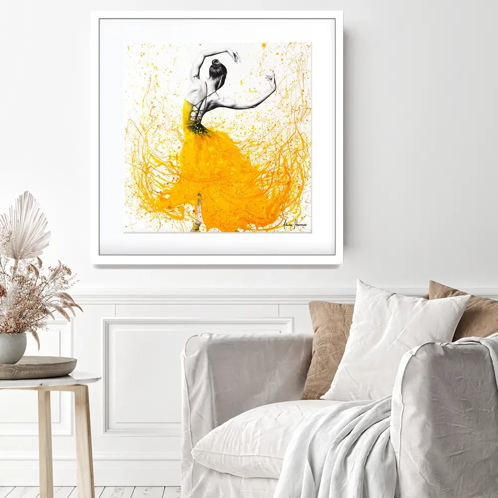 Daisy Dance Square Framed Art Print Daisy Dance Square Framed Art Print wall art product Ashvin Harrison
