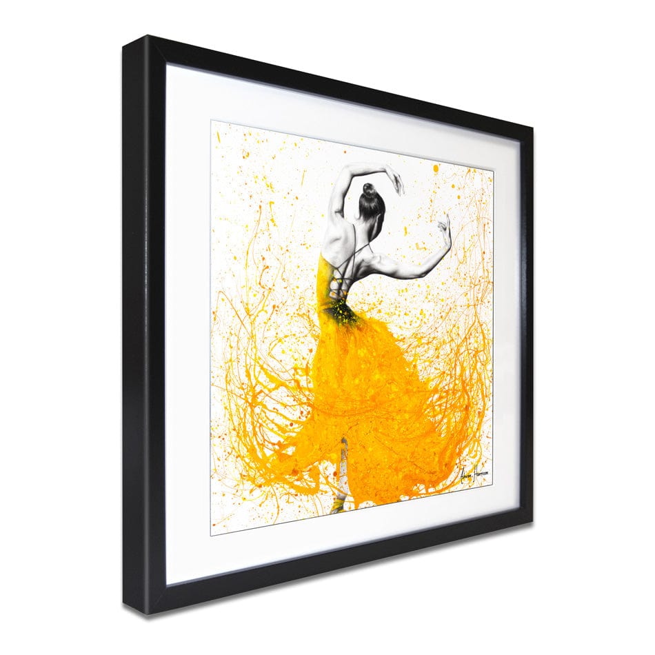 Daisy Dance Square Framed Art Print wall art product Ashvin Harrison