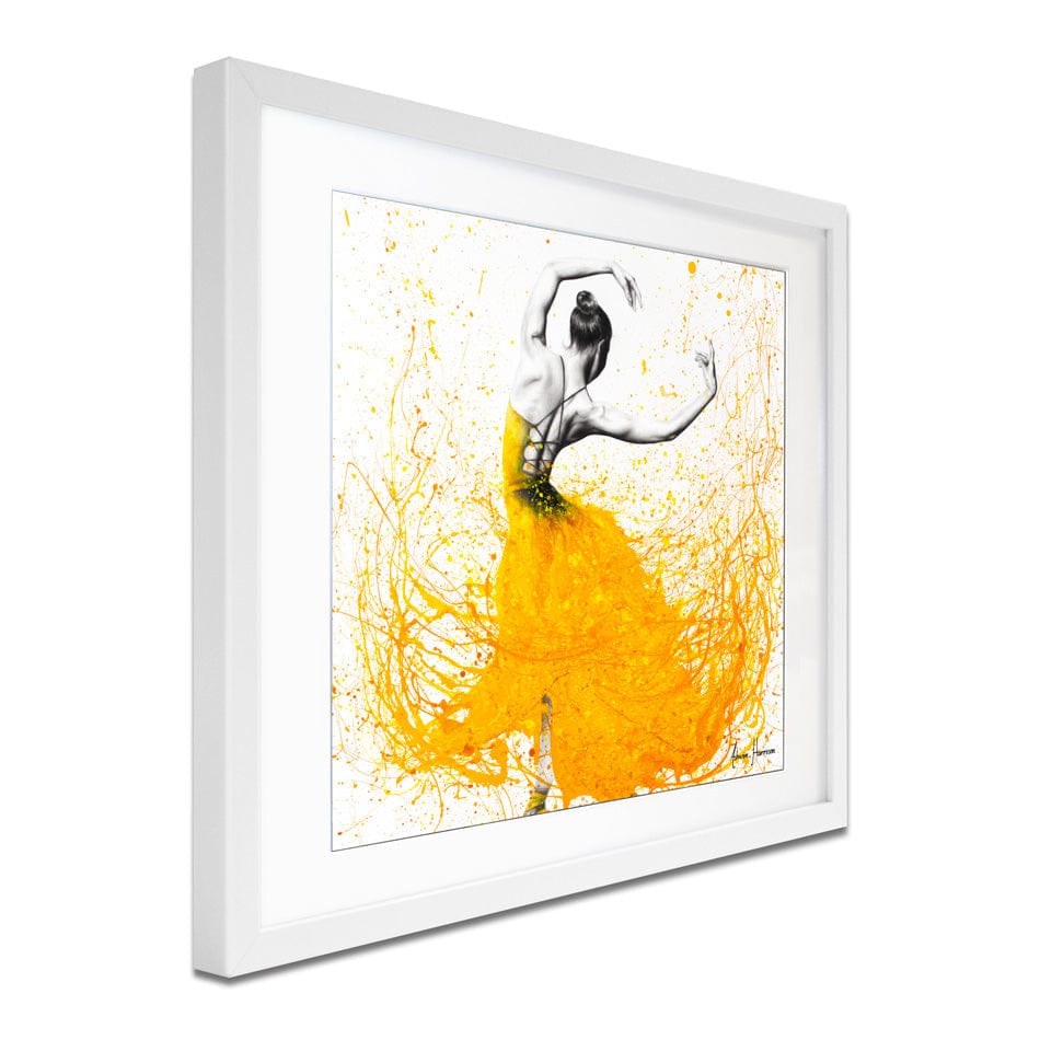 Daisy Dance Square Framed Art Print wall art product Ashvin Harrison