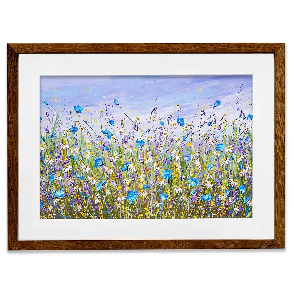 Daisy Dreams Framed Art Print Daisy Dreams Framed Art Print wall art product Olga Tkachyk