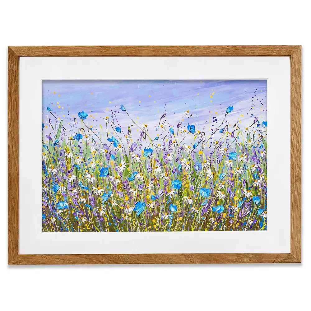 Daisy Dreams Framed Art Print Daisy Dreams Framed Art Print wall art product Olga Tkachyk