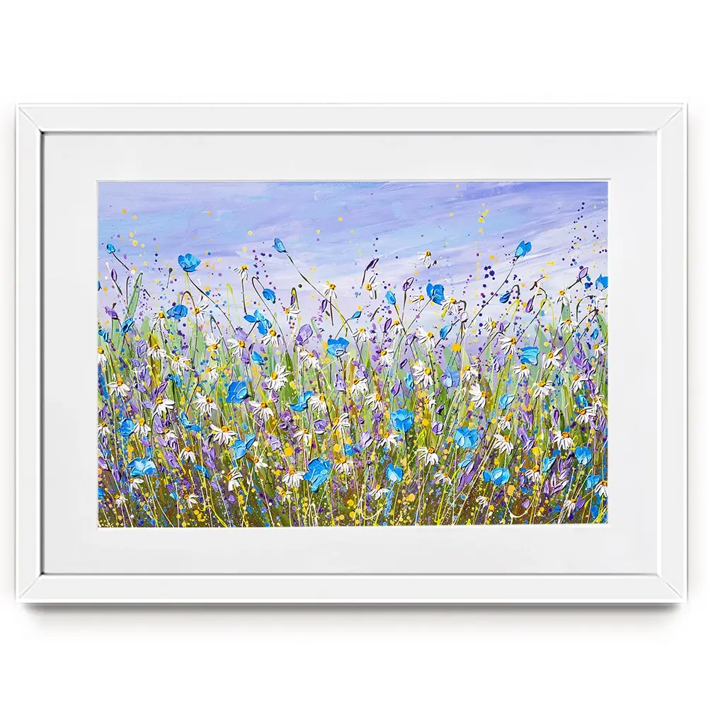 Daisy Dreams Framed Art Print Daisy Dreams Framed Art Print wall art product Olga Tkachyk