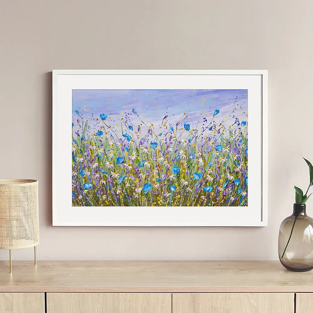 Daisy Dreams Framed Art Print Daisy Dreams Framed Art Print wall art product Olga Tkachyk