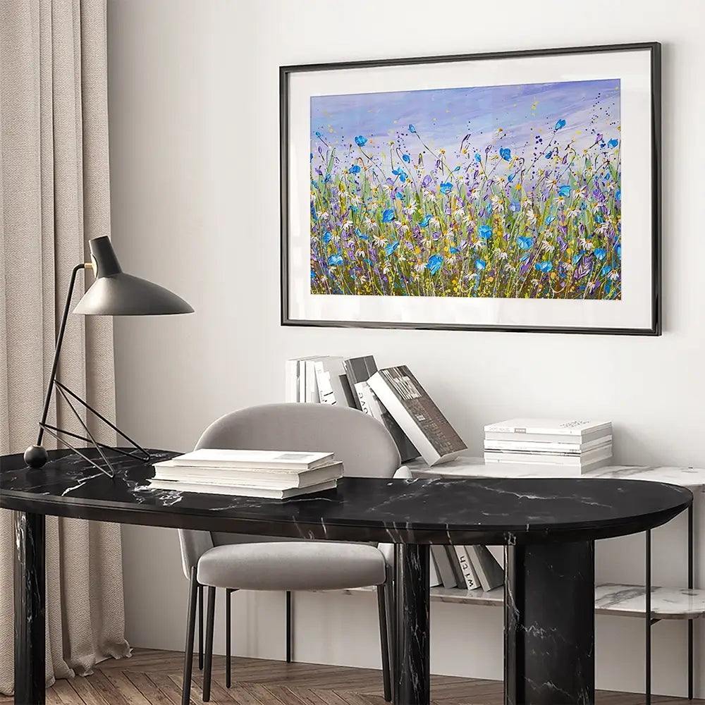 Daisy Dreams Framed Art Print Daisy Dreams Framed Art Print wall art product Olga Tkachyk