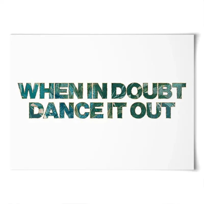 Dance It Out Art Print Dance It Out Art Print wall art product Sarah Manovski