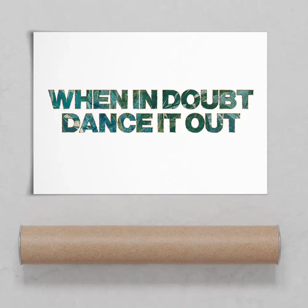 Dance It Out Art Print Dance It Out Art Print wall art product Sarah Manovski