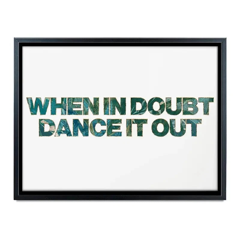 Dance It Out Canvas Print Dance It Out Canvas Print wall art product Sarah Manovski
