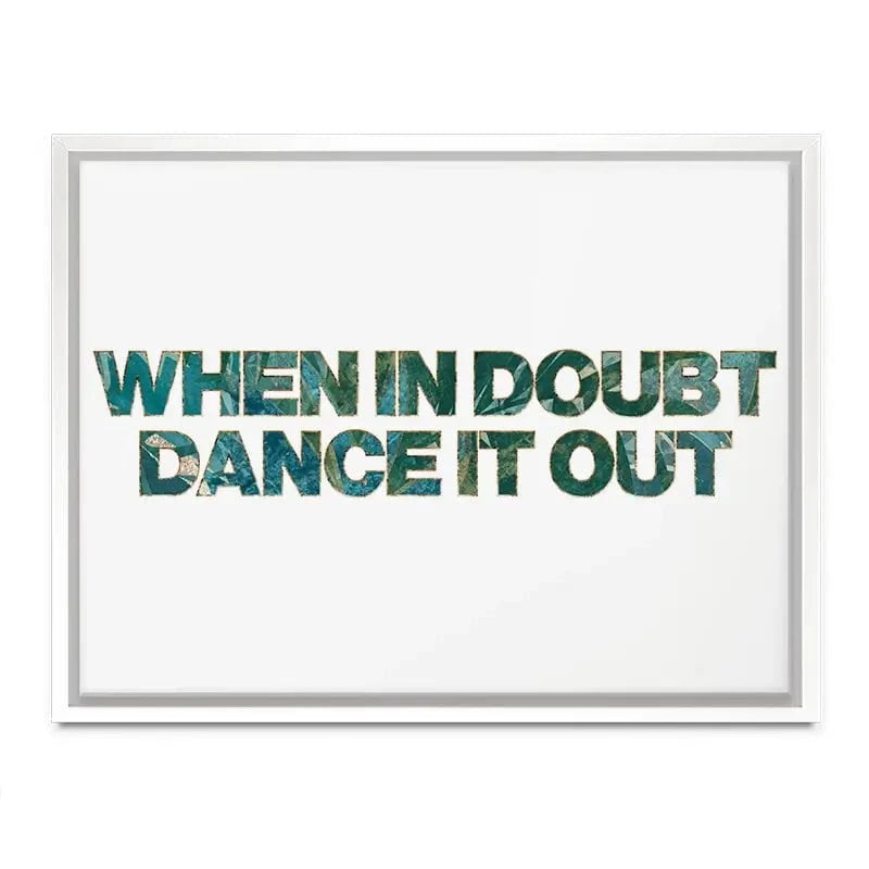 Dance It Out Canvas Print Dance It Out Canvas Print wall art product Sarah Manovski