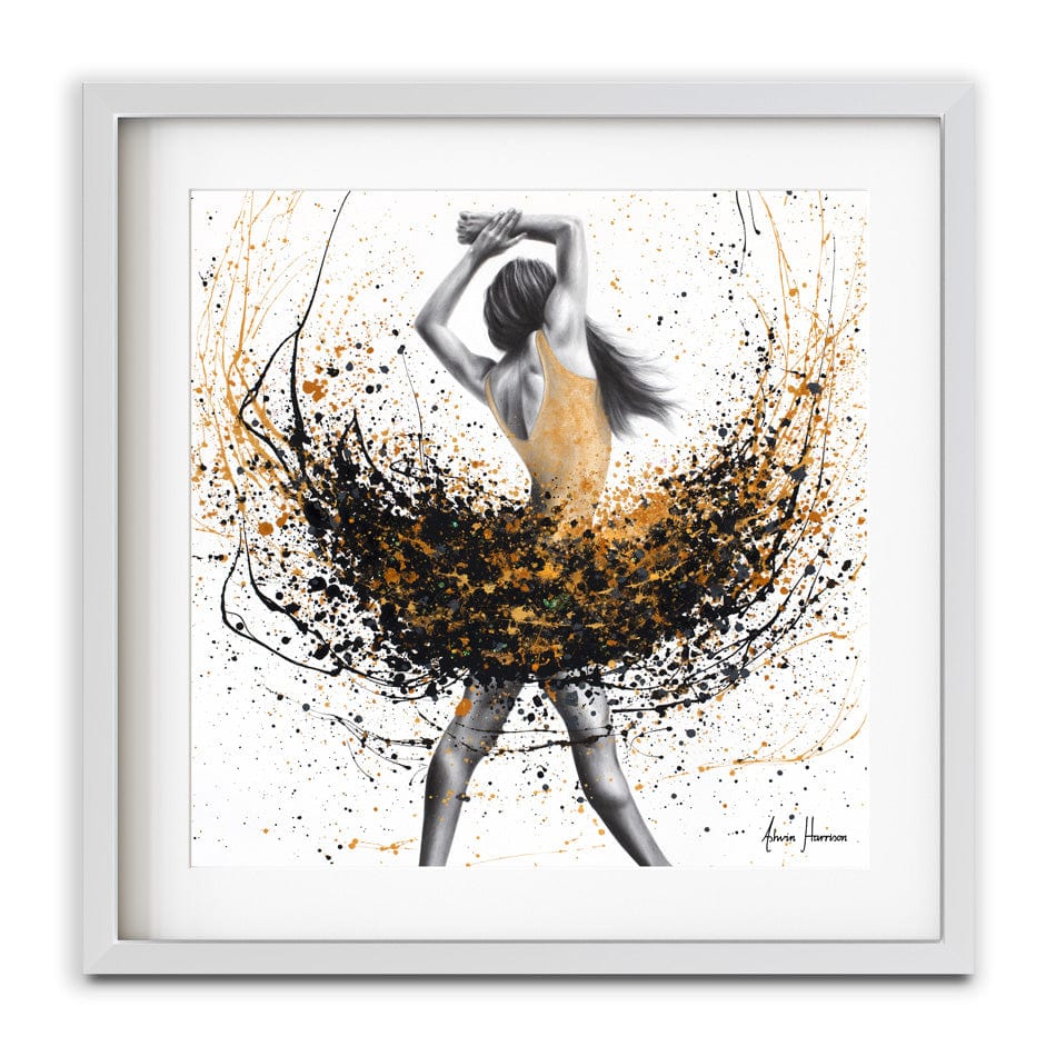 Dance Of Destiny Square Framed Art Print wall art product Ashvin Harrison