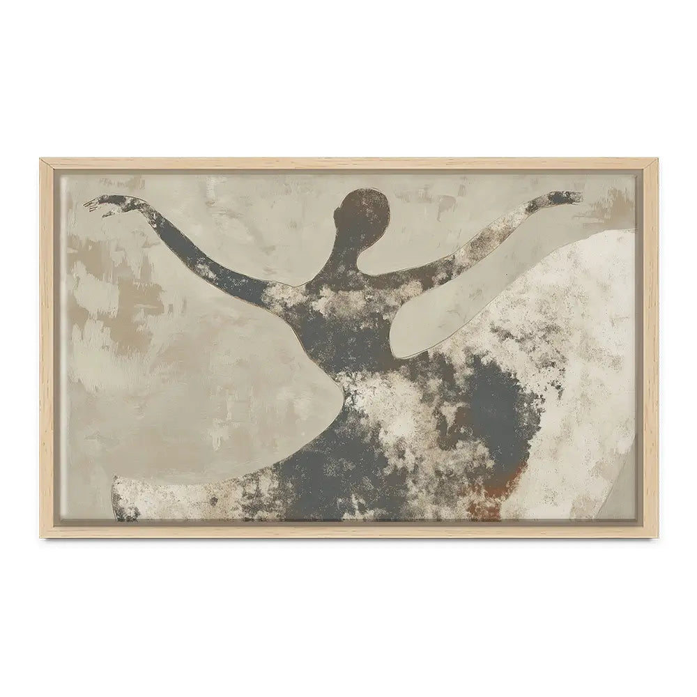 Dancer With Open Arms Canvas Print Dancer With Open Arms Canvas Print wall art product Chromatic Storm Studio
