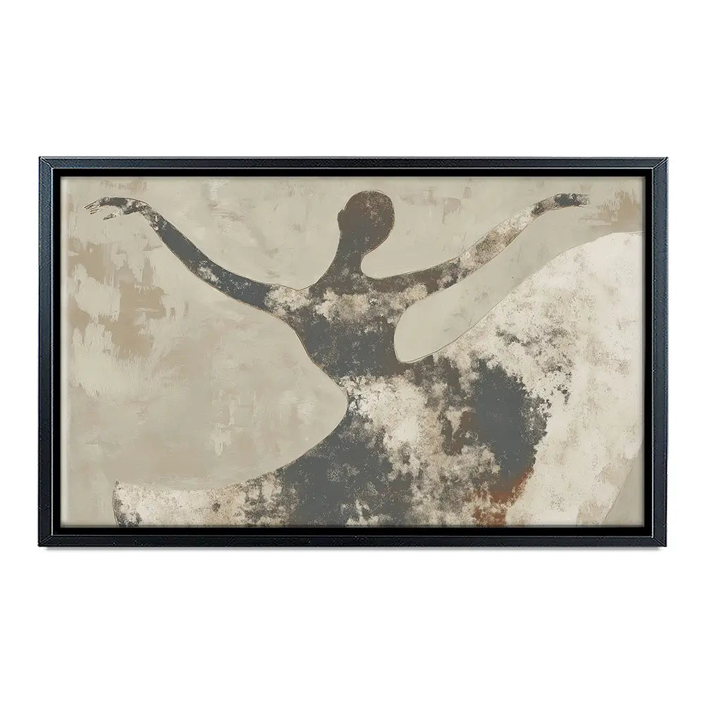 Dancer With Open Arms Canvas Print Dancer With Open Arms Canvas Print wall art product Chromatic Storm Studio