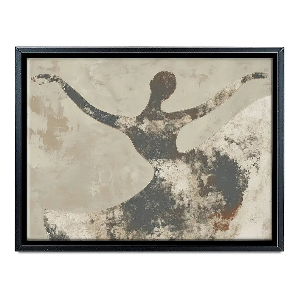 Dancer With Open Arms Canvas Print Dancer With Open Arms Canvas Print wall art product Chromatic Storm Studio