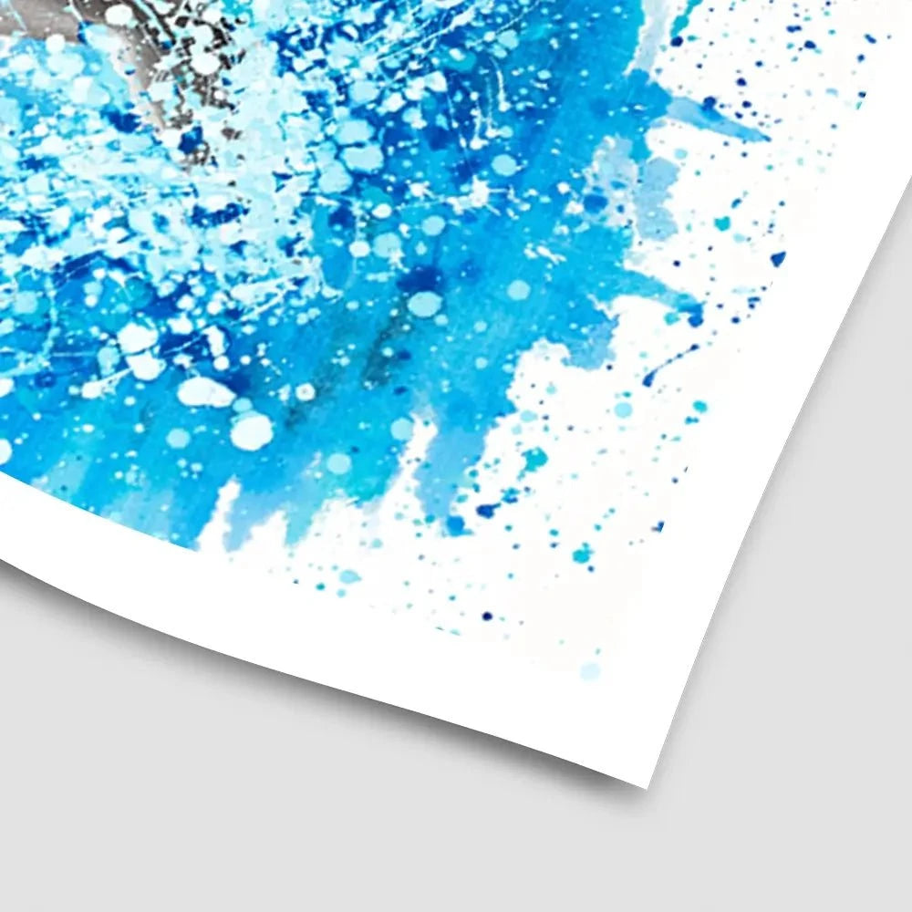 Dancing Dolphin Art Print Dancing Dolphin Art Print wall art product Ashvin Harrison