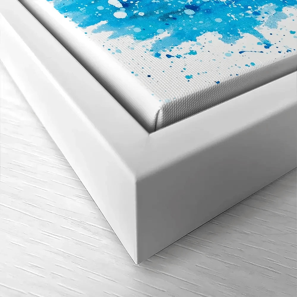 Dancing Dolphin Canvas Print Dancing Dolphin Canvas Print wall art product Ashvin Harrison