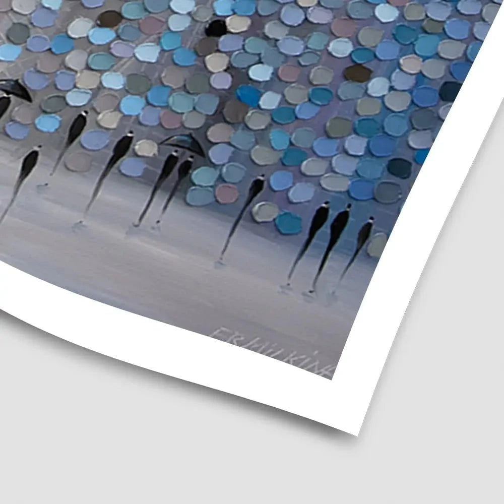 Dancing Rain Art Print Dancing Rain Art Print wall art product Ekaterina Ermilkina