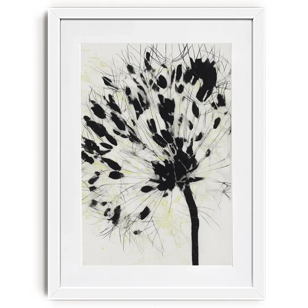 Dandelion Burst Framed Art Print Dandelion Burst Framed Art Print wall art product Chromatic Storm Studio