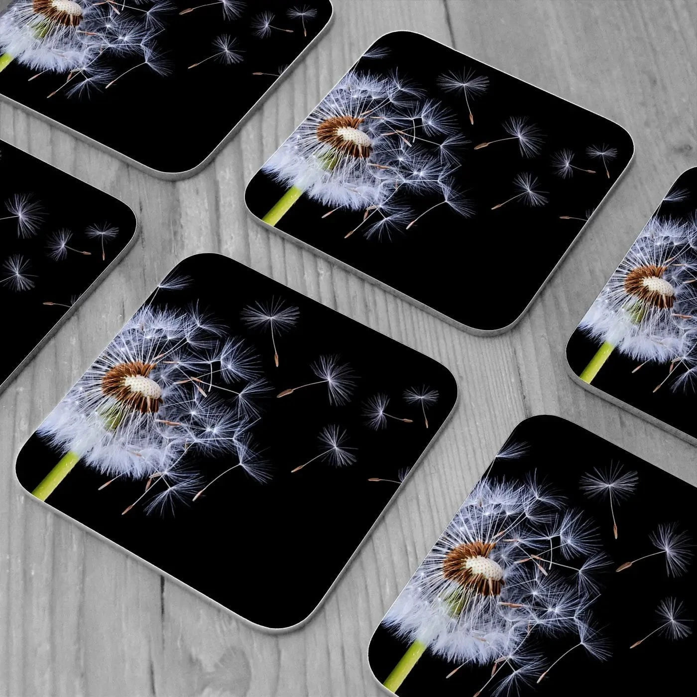 Dandelion Coaster Set Dandelion Coaster Set wall art product Bess Hamitii / Shutterstock