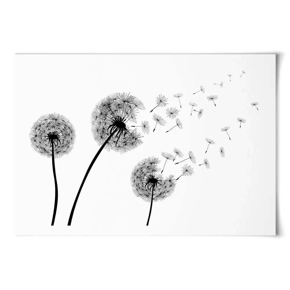Dandelions Art Print Dandelions Art Print wall art product Pavlo S / Shutterstock