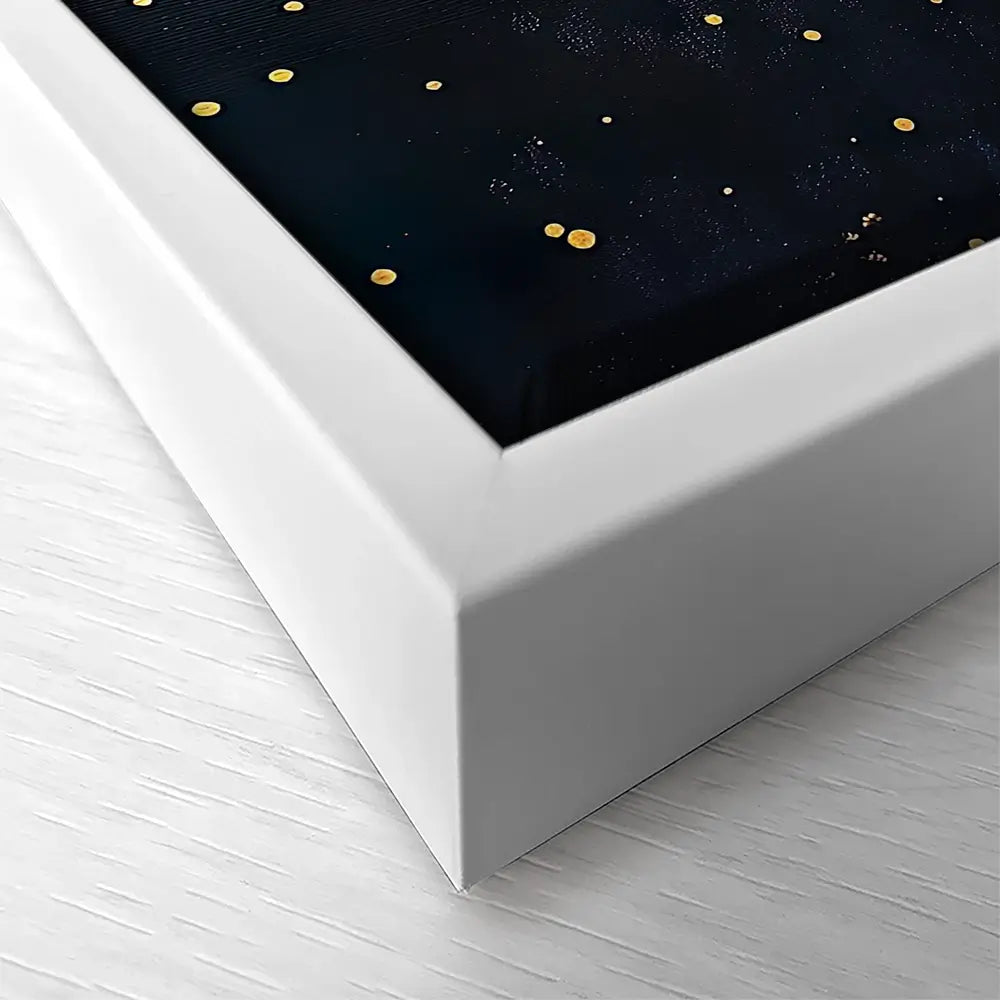 Dandelions In The Dark 3 Square Canvas Print Dandelions In The Dark 3 Square Canvas Print wall art product Violeta Allaberdieva