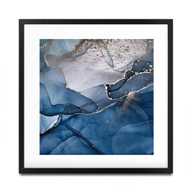 Dark Blue Marble Square Framed Art Print Dark Blue Marble Square Framed Art Print wall art product djero.adlibeshe yahoo.com / Shutterstock