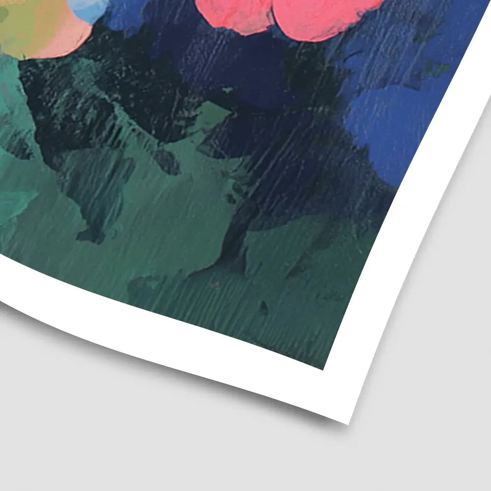 Dark Floral Still Life Art Print Dark Floral Still Life Art Print wall art product Chromatic Storm Studio