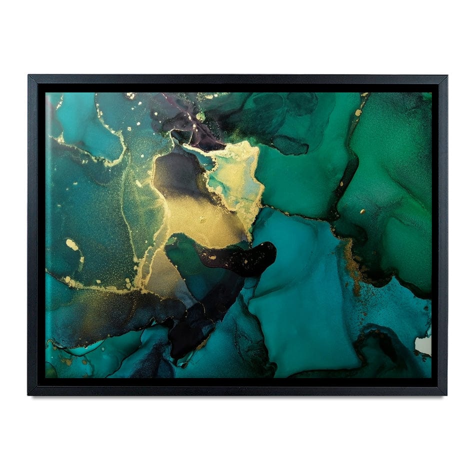 Dark Green Marble Canvas Print wall art product coldsun777 / Shutterstock