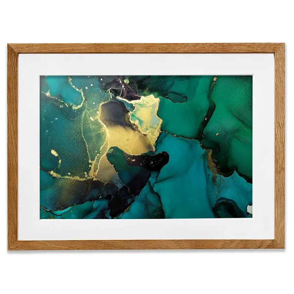 Dark Green Marble Framed Art Print Dark Green Marble Framed Art Print wall art product coldsun777 / Shutterstock