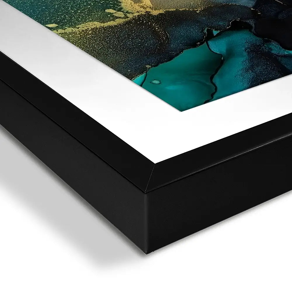Dark Green Marble Square Framed Art Print Dark Green Marble Square Framed Art Print wall art product Art Print Shop