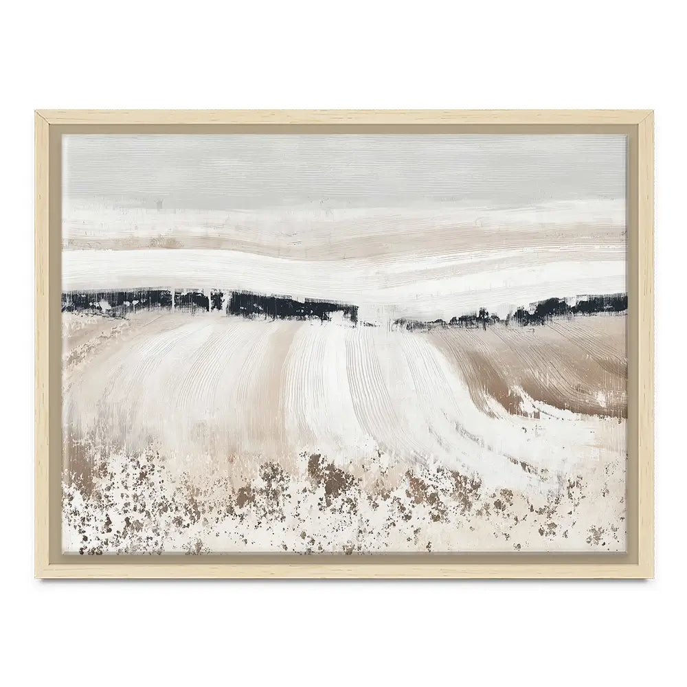 Dark Hill Horizon Field Canvas Print Dark Hill Horizon Field Canvas Print wall art product Chromatic Storm Studio